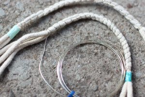 Tęcza ze sznurka DIY